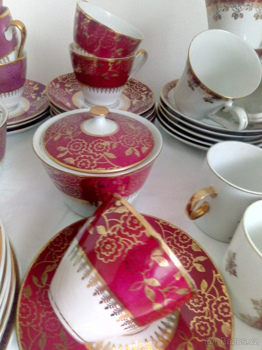 porcelánový servis kávový , čajový - 6