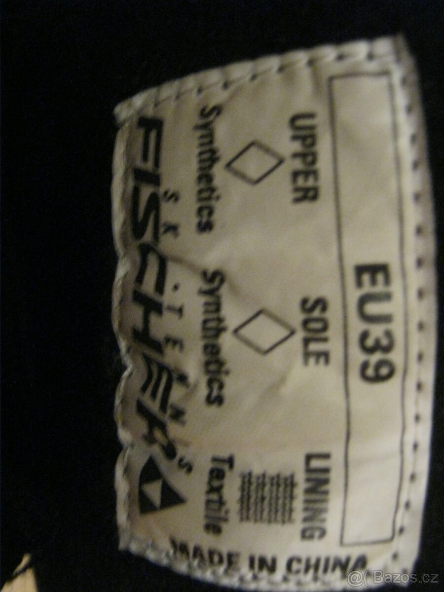 Boty na běžky FISCHER NF COMFORT vel.39, SNS - 6