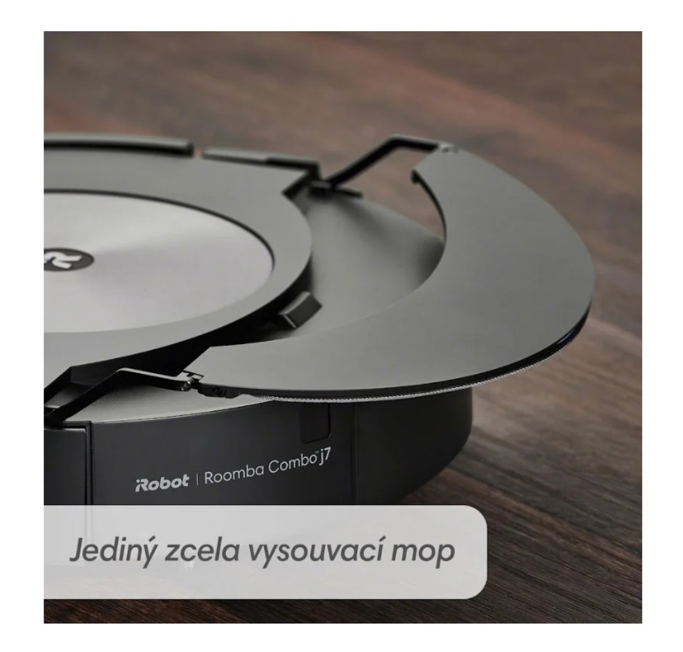 Robotický vysavač iRobot Roomba Combo j7+ (Graphite) - 6