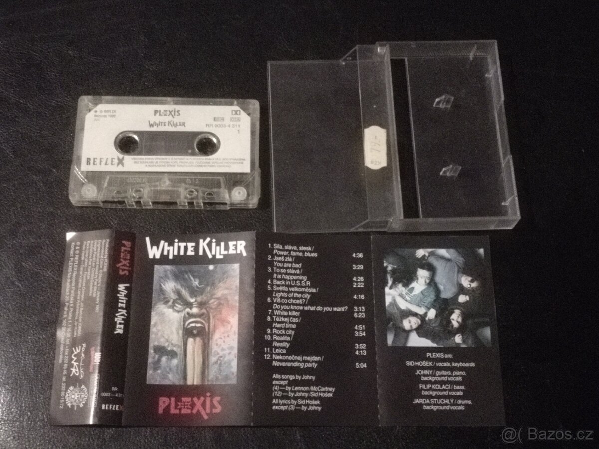 MC kazeta Plexis White Killer 1992 - 6