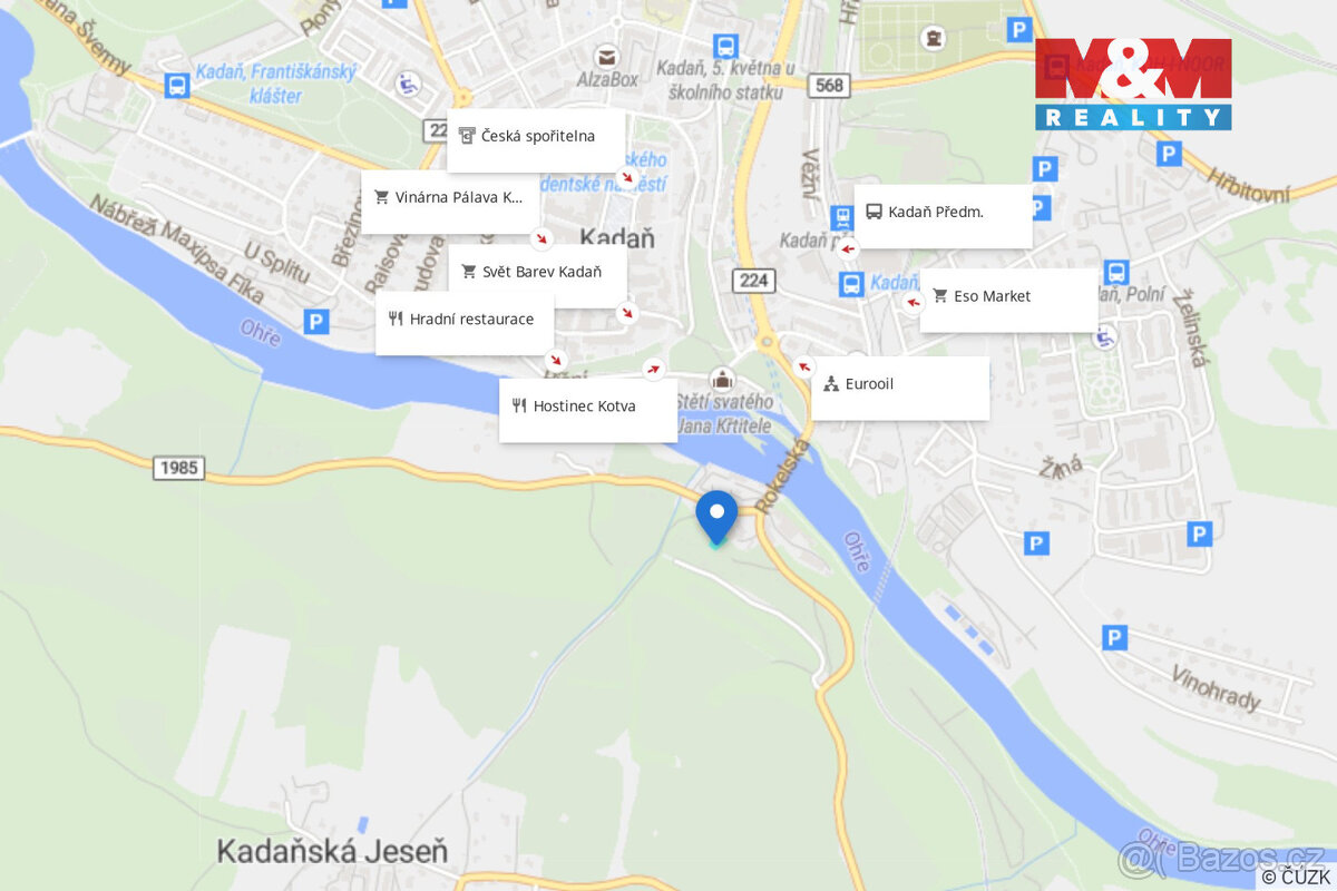 Prodej zahrady, 624 m², Kadaň, ul. Pokutická - 6