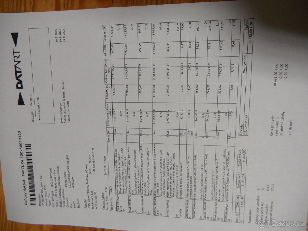 Herní konzole Sony PlayStation 5 850 GB s mechanikou - 6