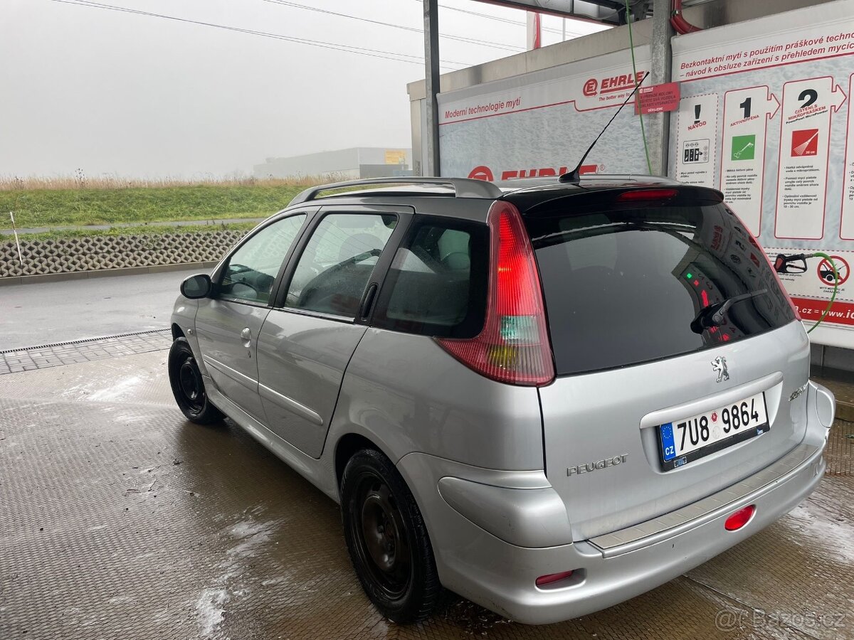 Peugeot 206 SW 1.4 HDI. Rok 2007. Klima. 4x el.okna - 6