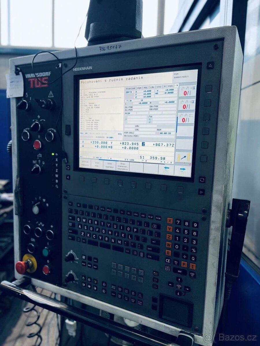 Horizontální vyvrtávačka TOS WHQ 13 CNC (8188) - 6
