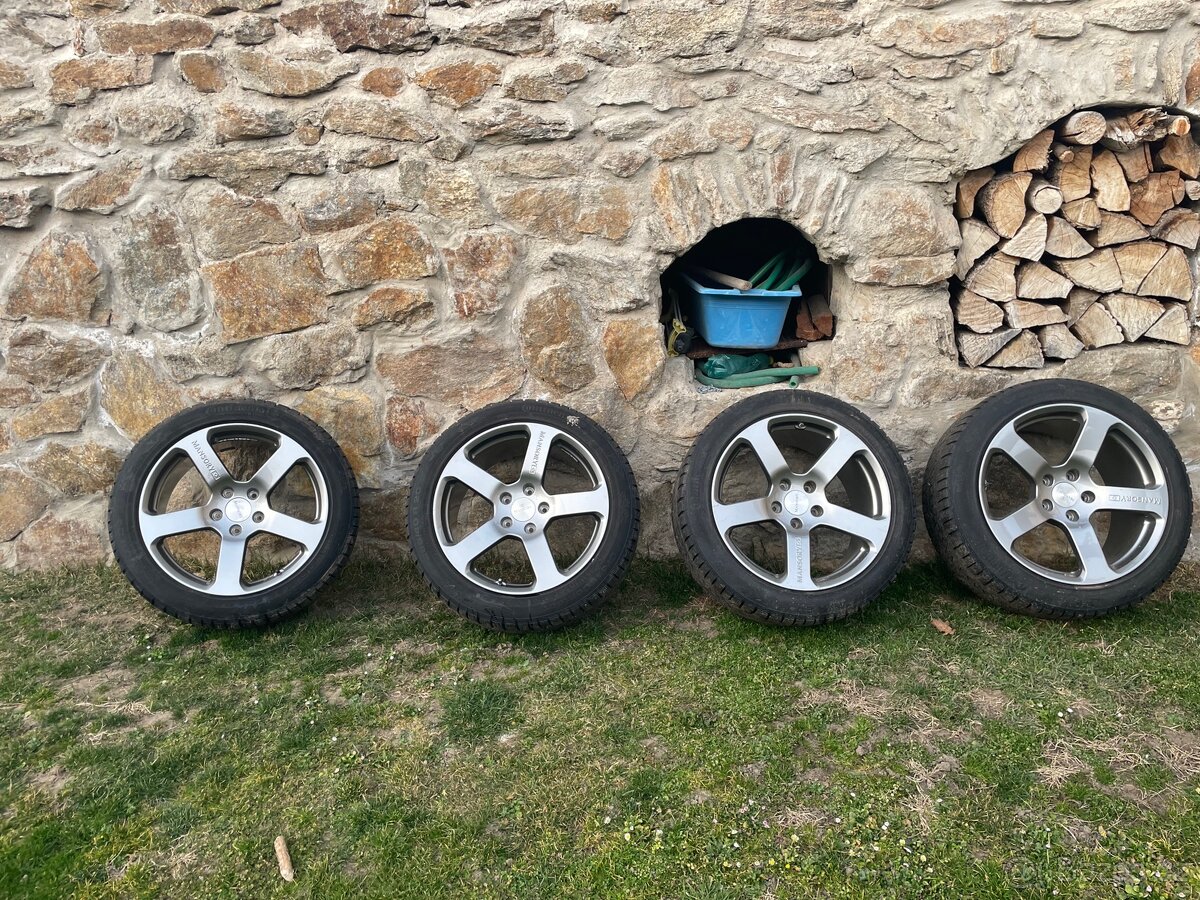 Mansory disky 11Jx20 obuty na pneu Continental 295/40r20 - 6