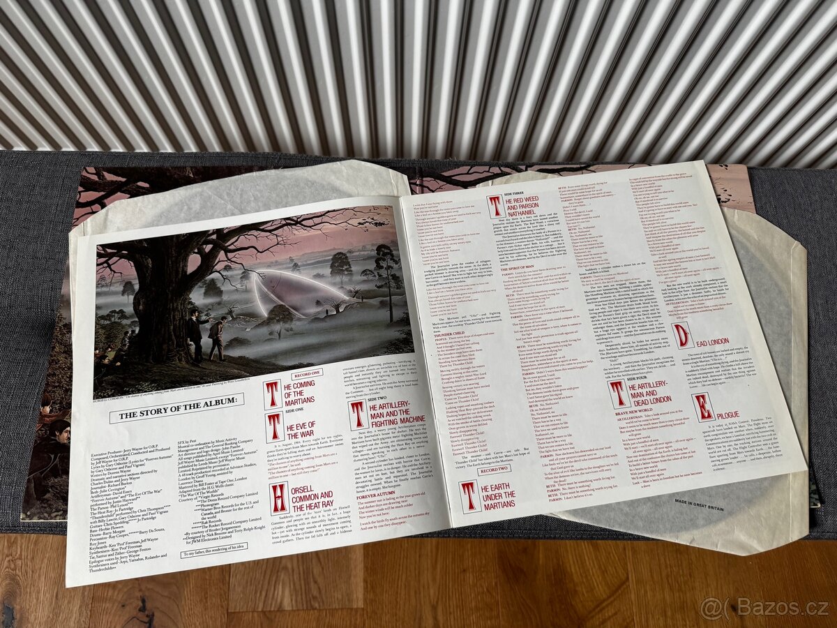 The War Of The Worlds | 1st uk 2LP press | Sticker | NM+ - 6