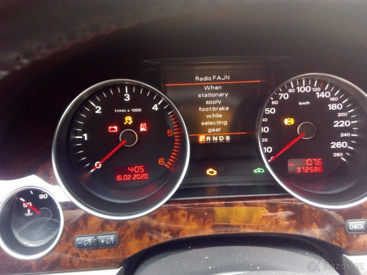 Audi A8 3.0Tdi r.v 2008,171Kw ASB,plný facelift - 6