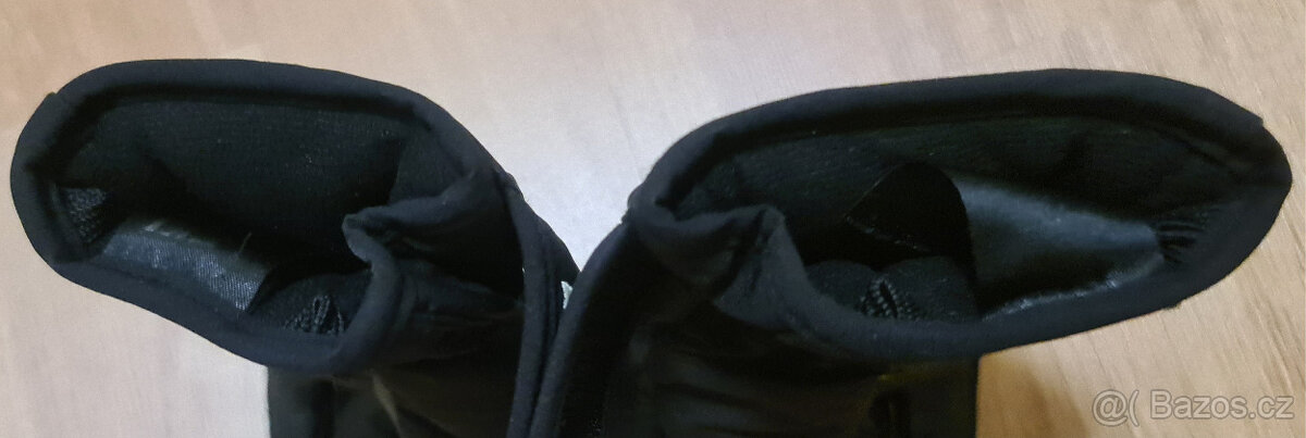 Dětské rukavice LEKI Max Junior black-lime, vel.4 - 6