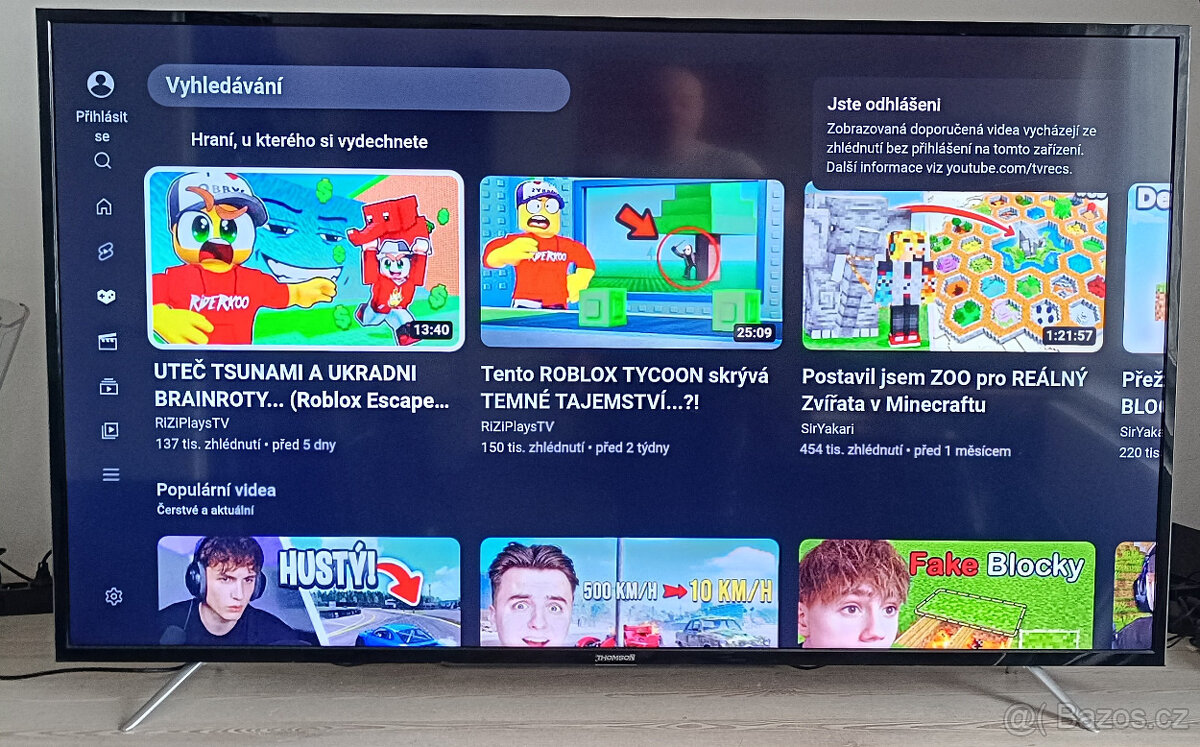 65(165cm) TV Thomson 65UC6306 - 6