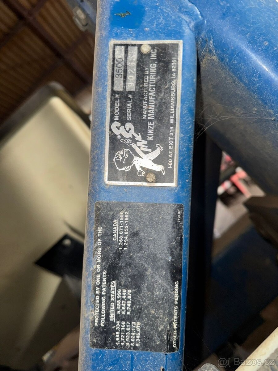 Secí stroj KINZE 3500 - 6