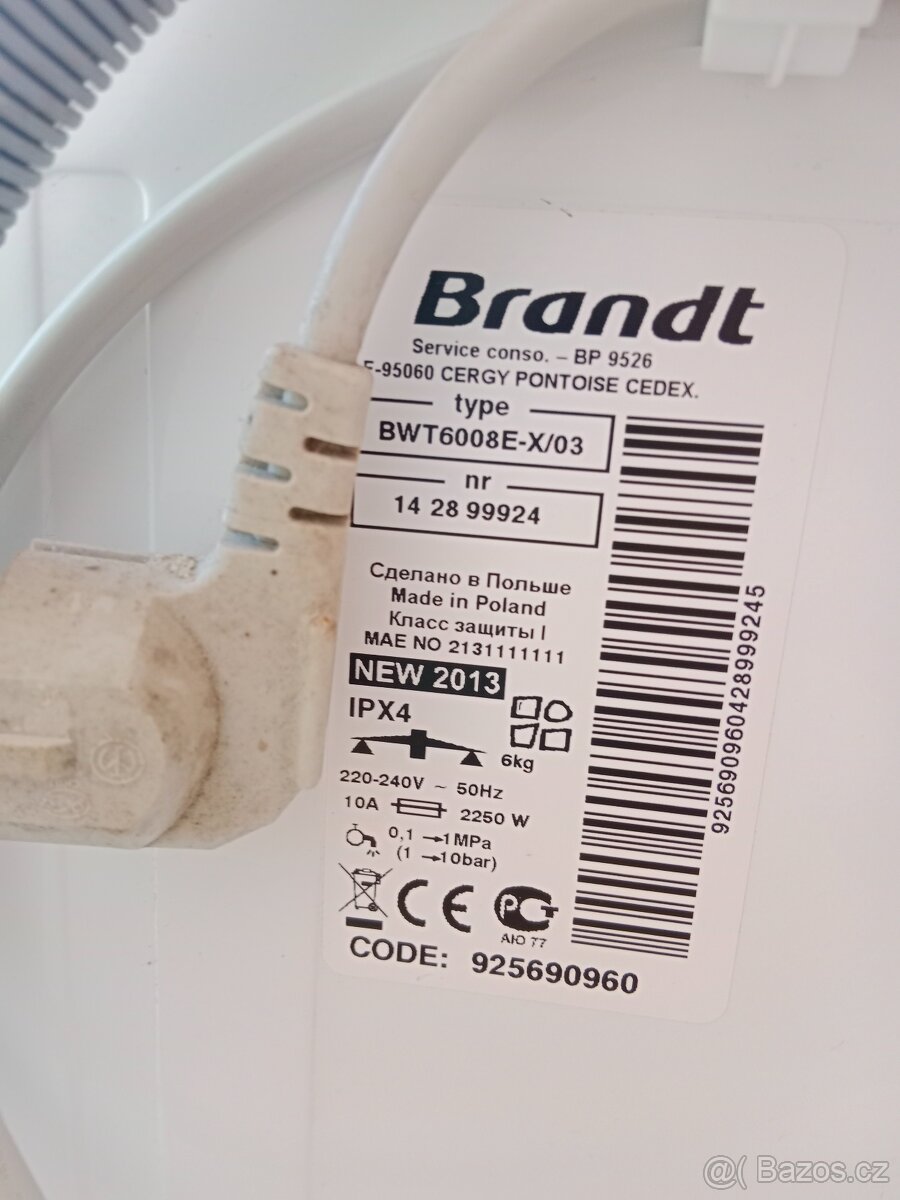 Automatická pračka Brandt - 6