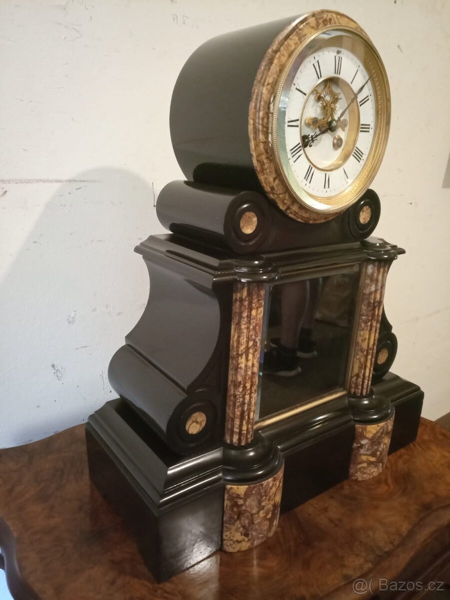 Stolní mramorové hodiny - 6