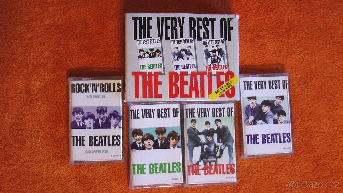 THE BEATLES - 4 kazety - 6