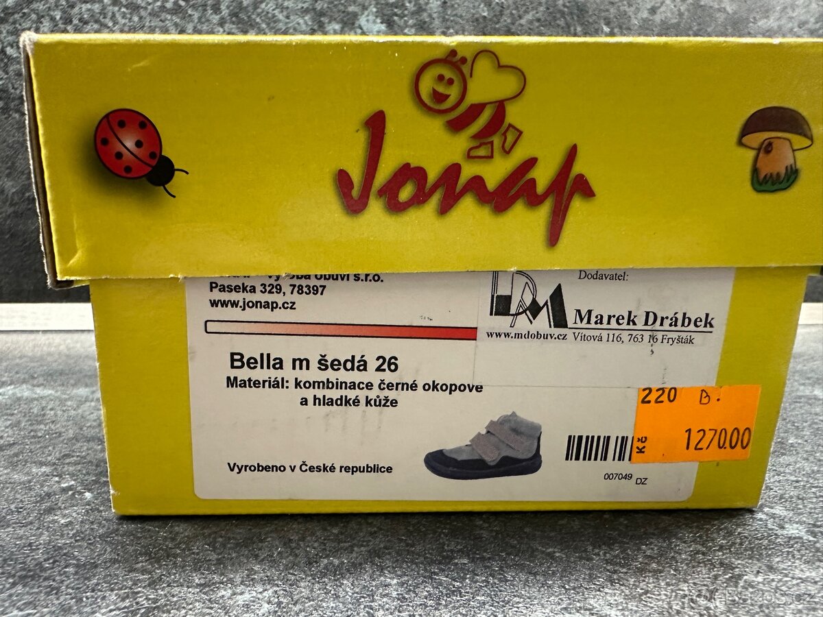 Dětské celoroční boty jonap 26 - 6