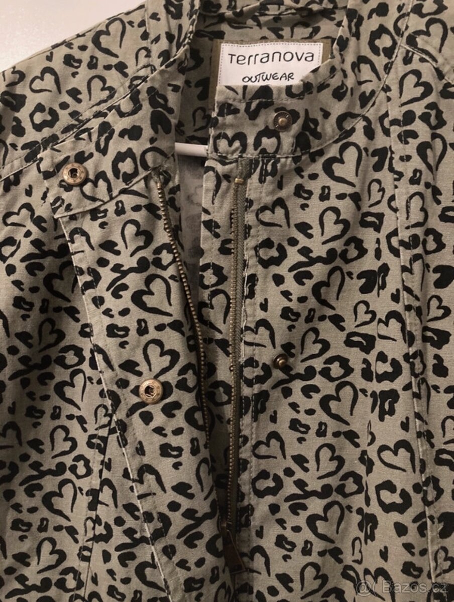 Kabát Terranova khaki - 6