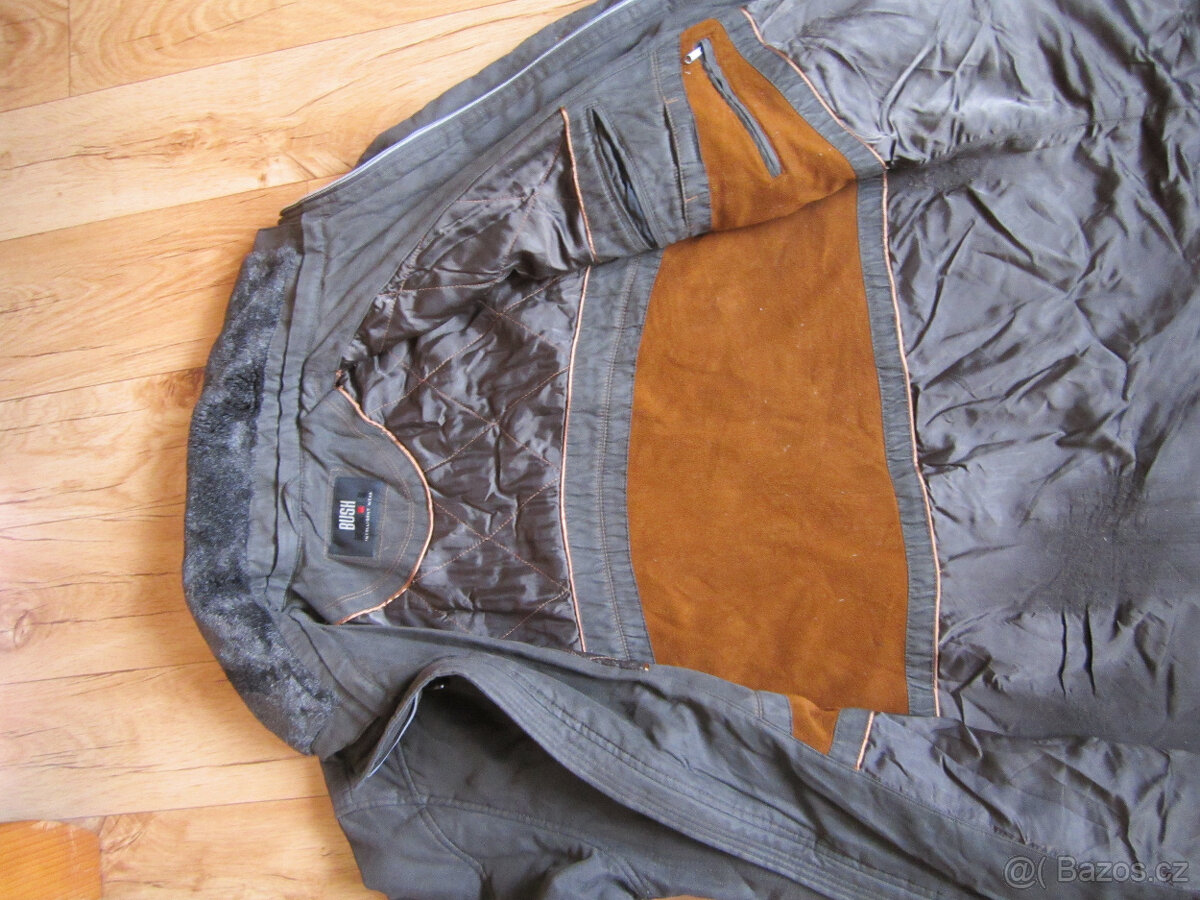 Zimní pánská bunda, vel. L/XL, dobrý stav - 6