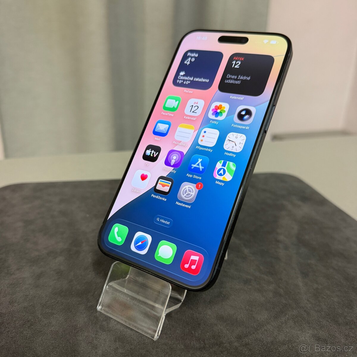 iPhone 15 Pro Max 512GB modrý, pěkný stav, 12 měsíců záruka - 6