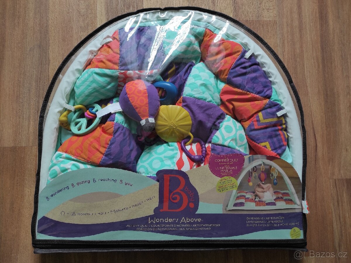 B.TOYS Hrací deka s hrazdou Wonders Above - 6