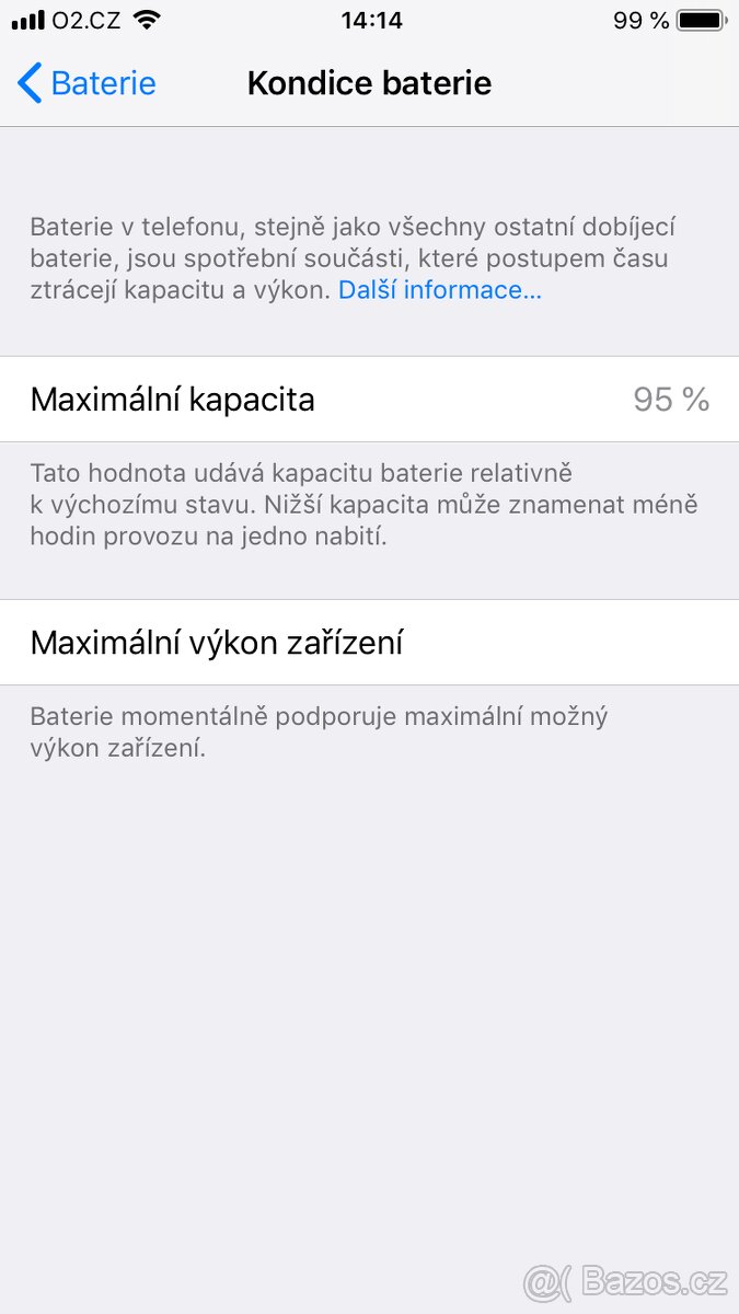 iPhone 6 64GB. Baterie : 95%. Plně funkční. - 6
