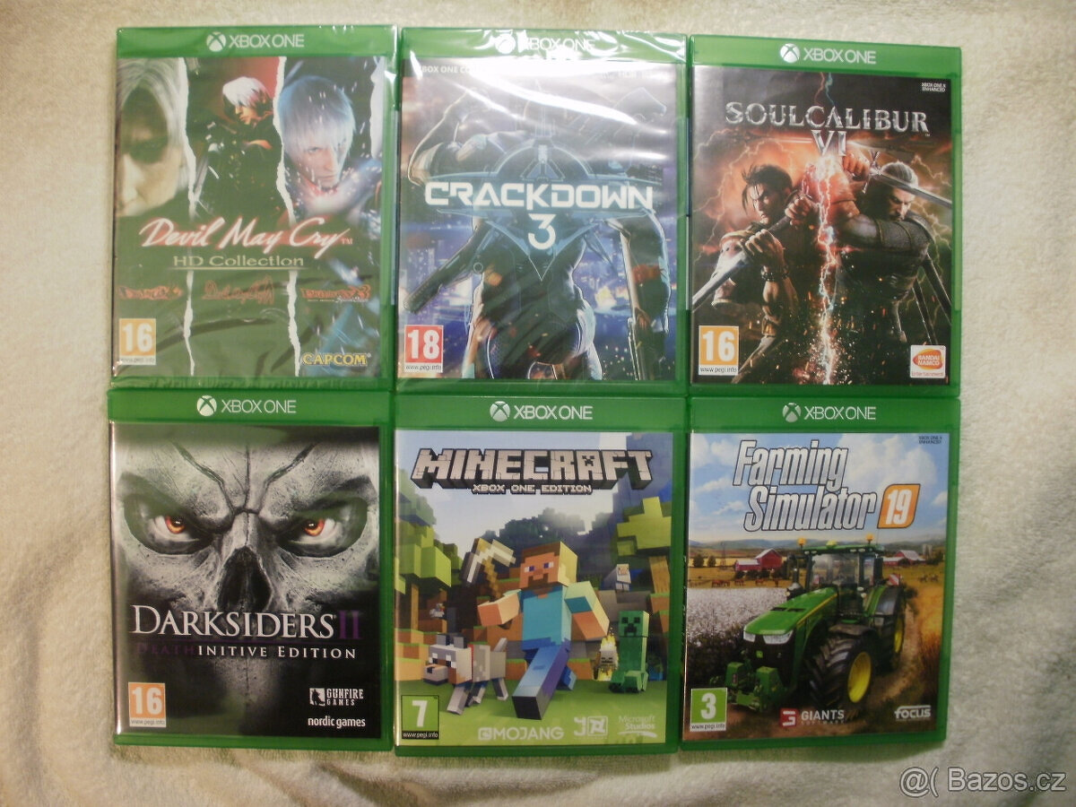 Hry na XBox ONE - Nové a 1 - 2 x hrané-Ceny v textu inzerátu - 6