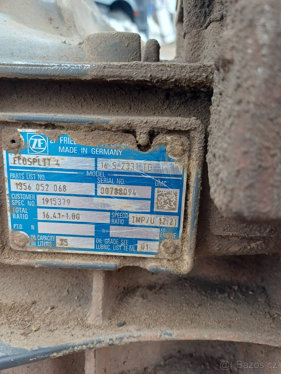 Manuální převodovka ZF 16S2331TD - 6