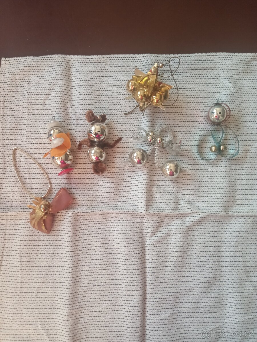 Retro vánoční ozdoby - 6