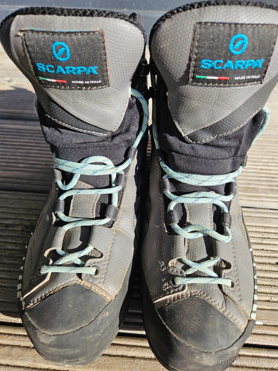 Dámské kožené boty Scarpa 39 - 6