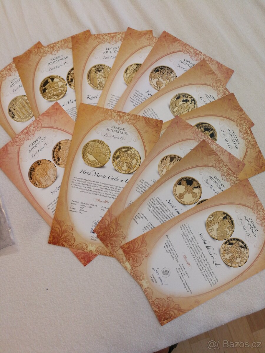 Pamětní medaile - Život Karla IV - 6