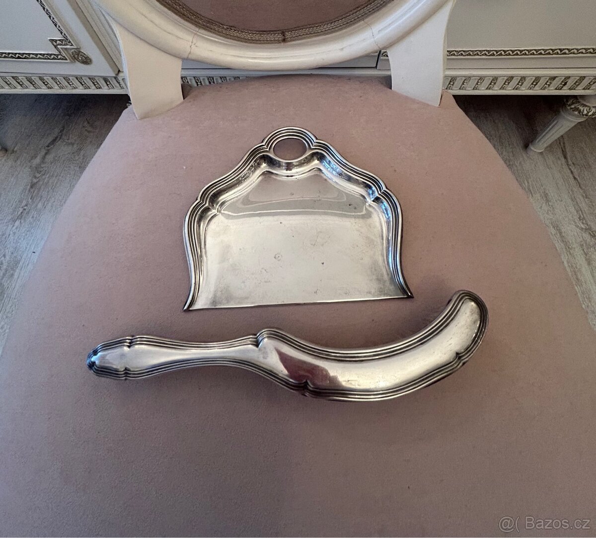 Elegantní postříbřená souprava Floreat - 6