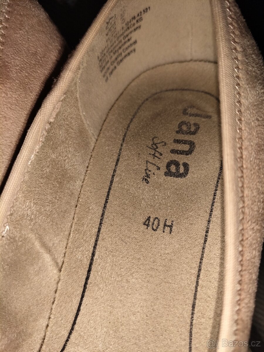 đź’Ž NOVÉ PlesovĂ© StĹ™evĂÄŤky JANA 40 H (PohodlnĂ©/Ĺ iršà StĹ™ih) - 6