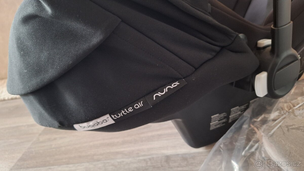 Bugaboo Nuna Turtle air + adaptér + vložka Joie i-Harbour - 6