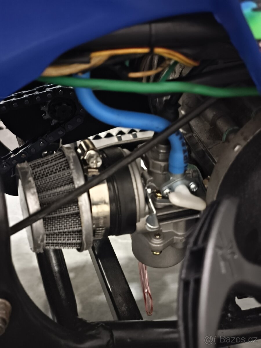 Dětská benzinova čtyřkolka atv 50ccm - 6