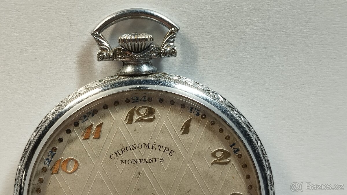 Pánské kapesní hodinky CHRONOMETRE MONTANUS - 6