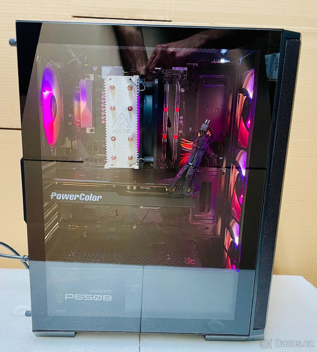 Herní PC: RYZEN 7 3700x/ 32GB/ RX 5700 8GB/ SSD 1TB/ Záruka - 6
