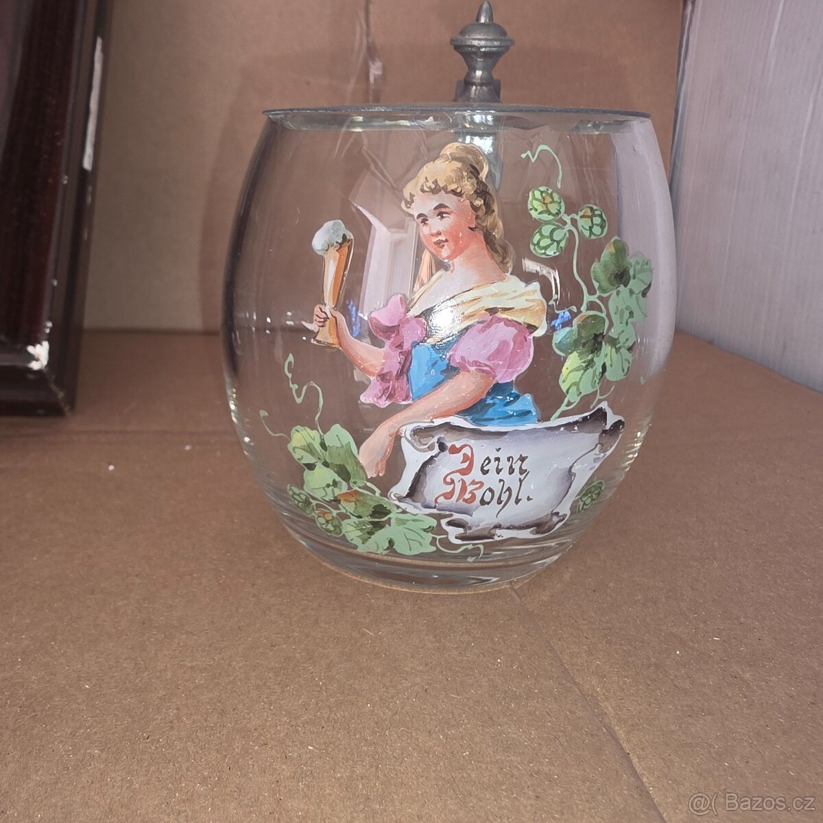 Starý malovaný korbel - 6