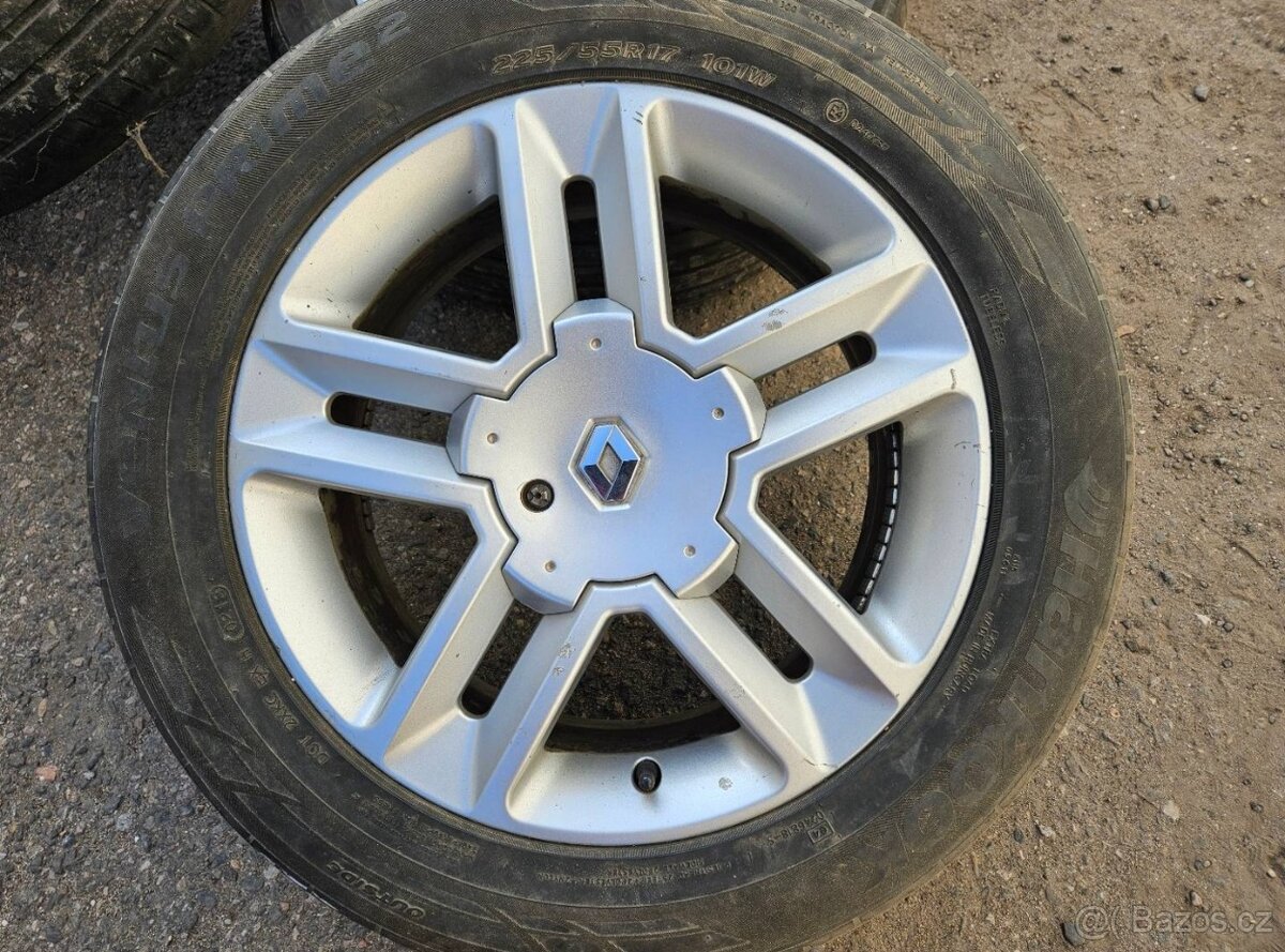 Alu kola originál Renault 17" – 5x108 - 6