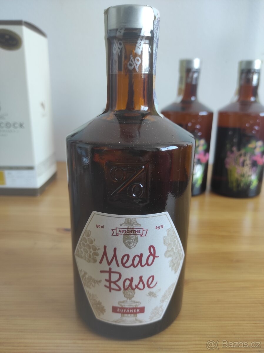 Absinth Žufánek a Gold Cock Black Stuff - 6