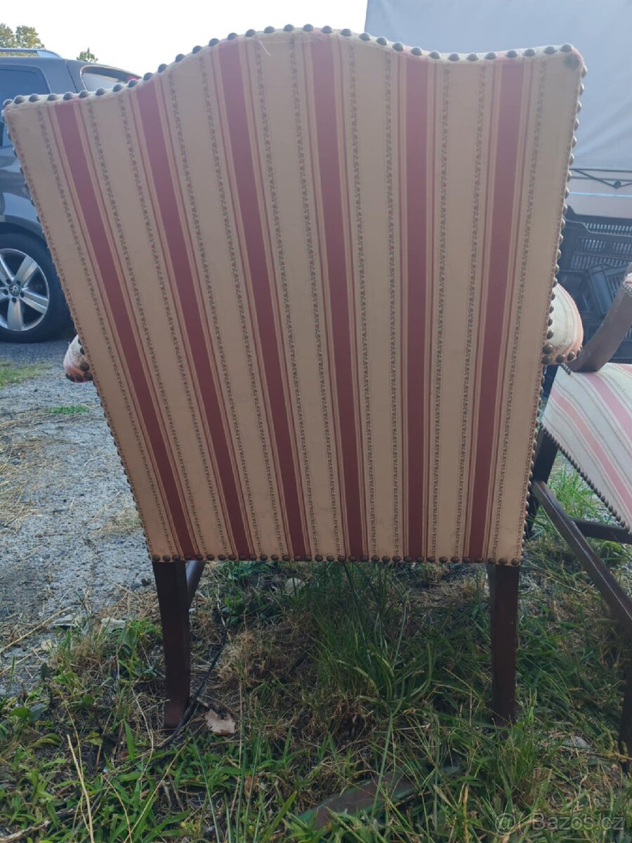 Stará švédská křesla AB O. H. SJÖGREN TRANAS SWEDEN - 6