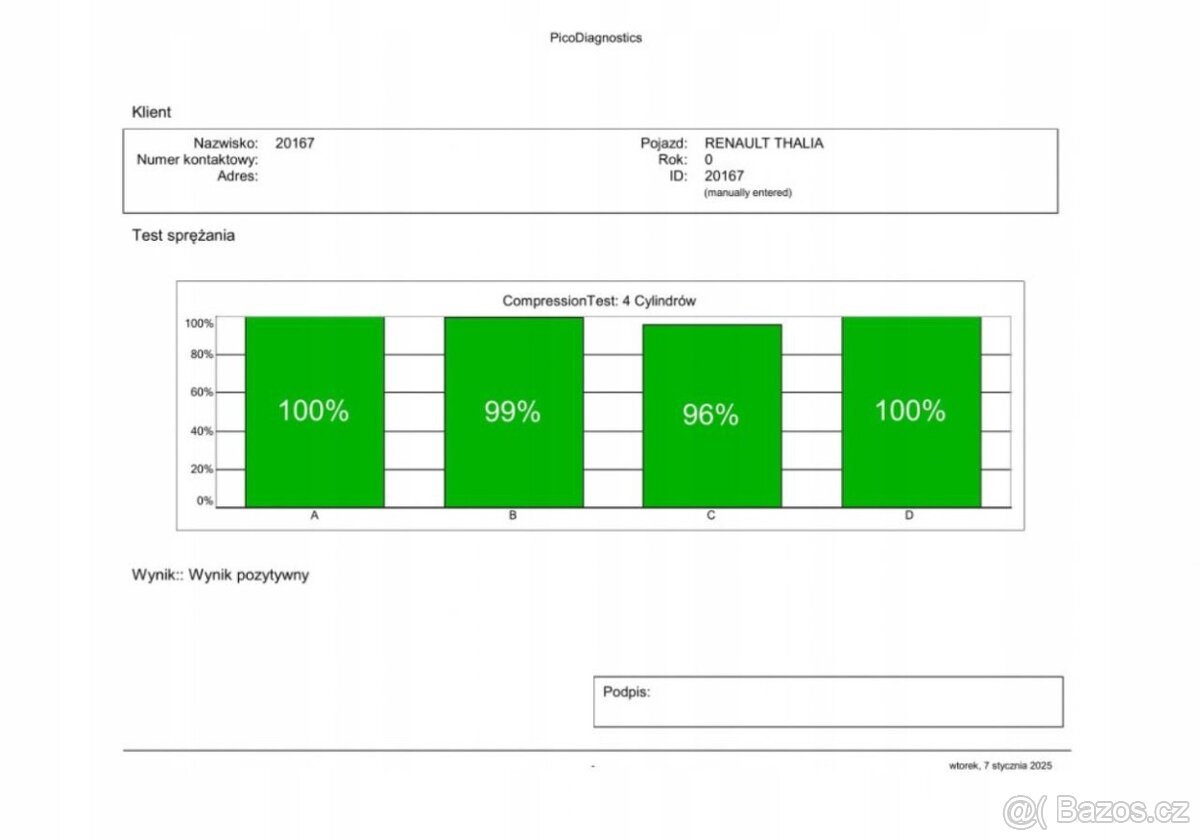 MOTOR RENAULT THALIA II 1.6 16V 105HP K4MA744 - 6