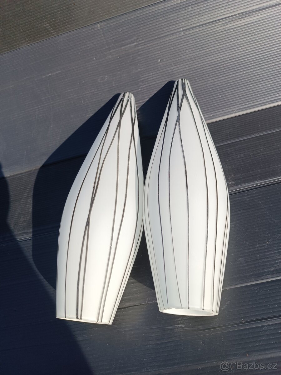 Stará stínítka, širmy ART DECO 2kusy - 6