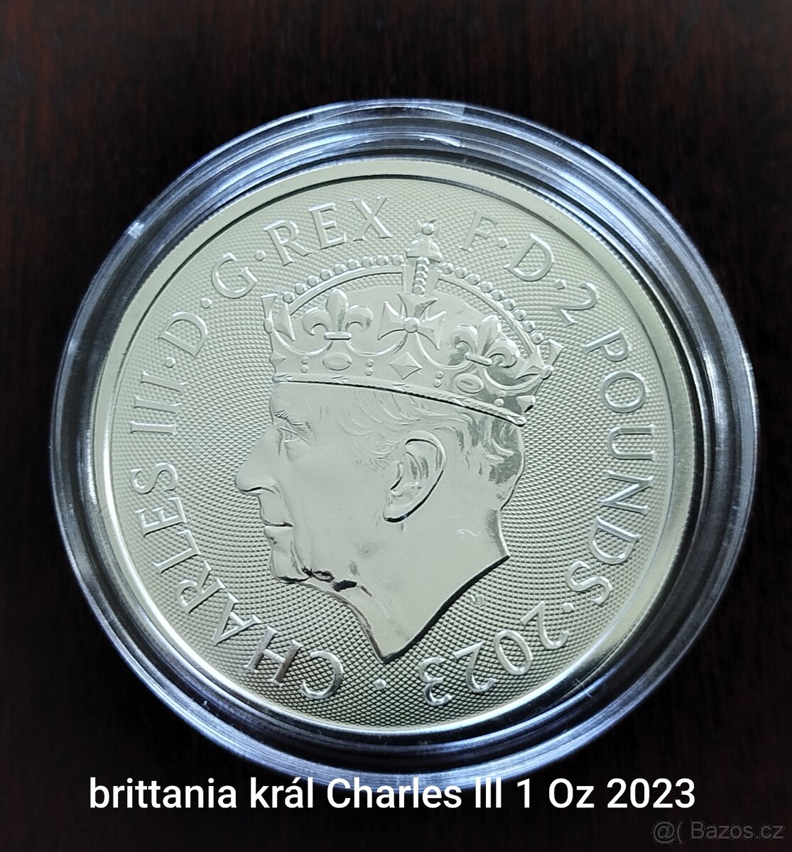 Set 3 ks stříbrných investičních mincí Britannia 1 OZ 2023 - 6