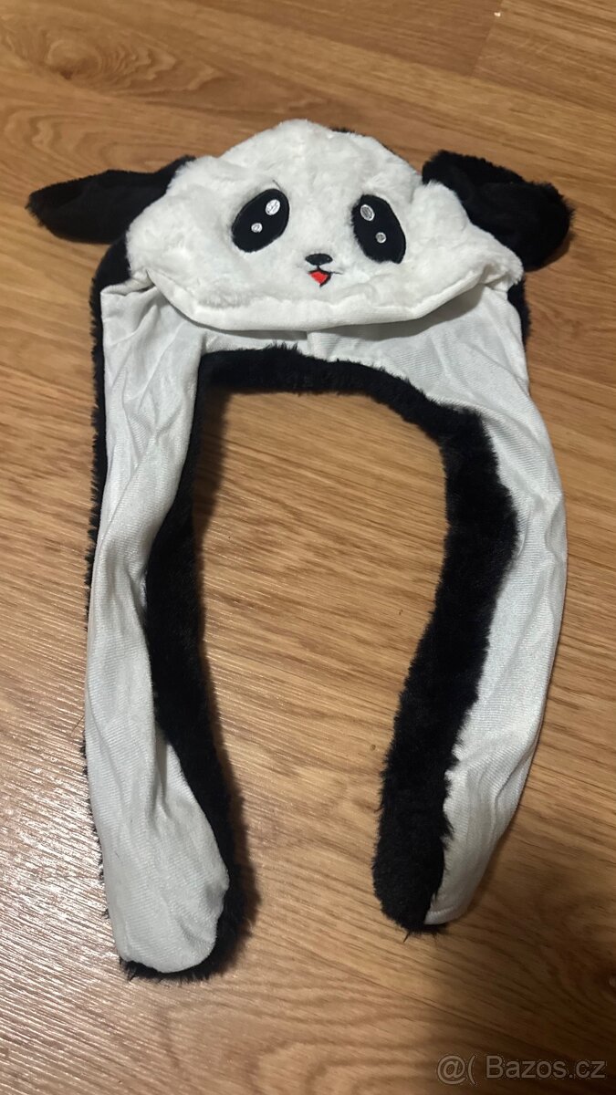 Dětské čepice Stitch,Pokemon,panda s hýbajícími ušima - 6