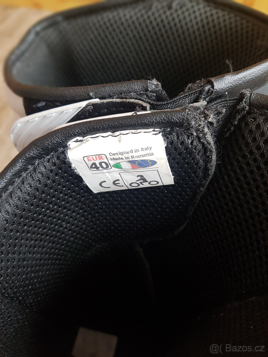 Boty na motorku Forma černo-bílé (dámské,pánské) - 6