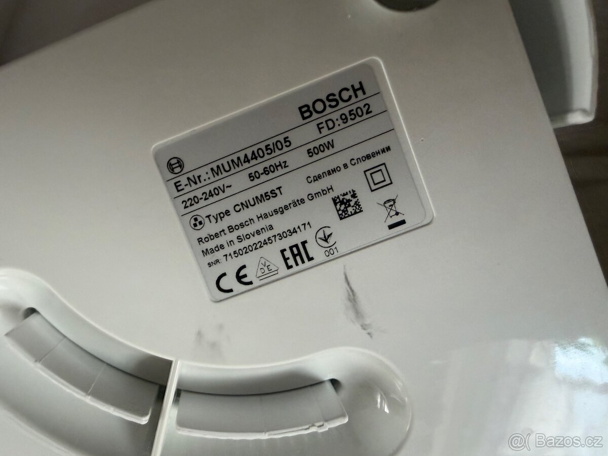 Kuchyňský robot Bosch - 6
