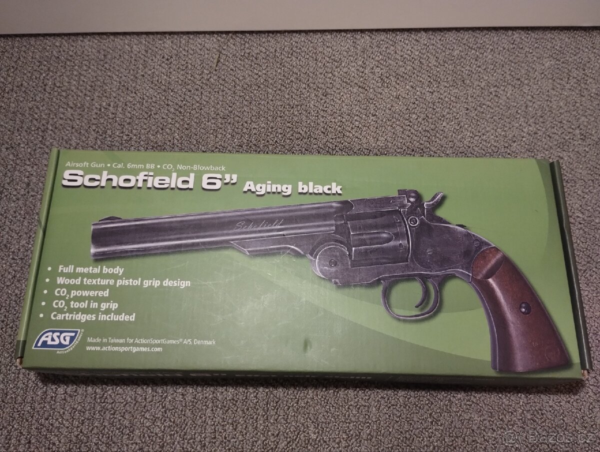 Airsoft schofield revolver - 6