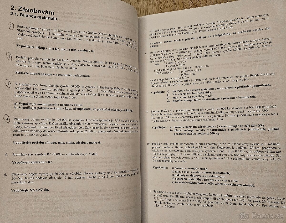 Sbírka příkladů z ekonomiky (Zadání a řešení) - 6