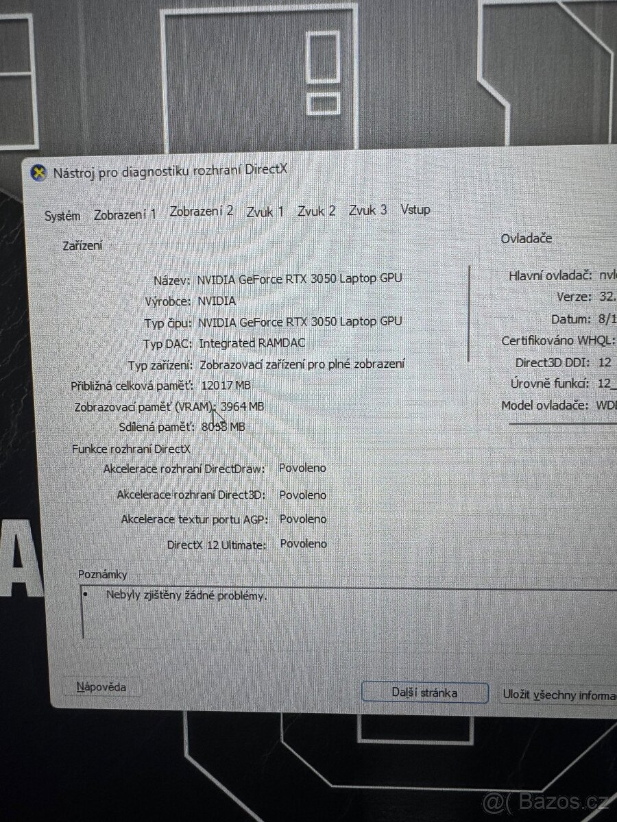 Velký herní notebook Asus TUF Gaming - 6