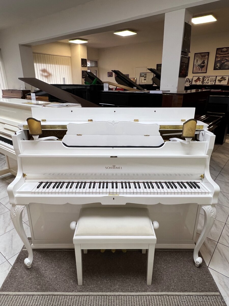 Německé piano Schimmel rococo po opravě, se zárukou, doprava - 6