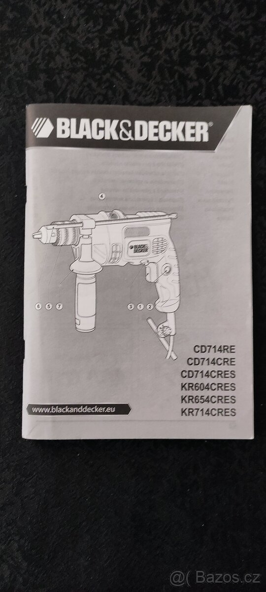 Vrtačka Black & Decker CD714CRES - 6