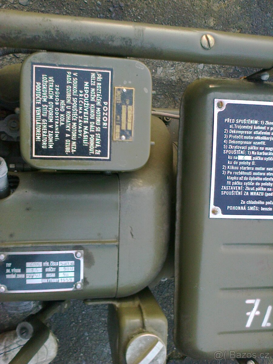 Elektrocentrála vojenská NS 600 - 6